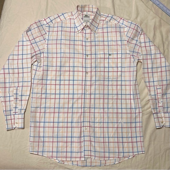 Lacoste Other - Lacoste Men's 100% Cotton Shirt - Some‎ Flaws | Neck Size 15 1/2 - 15 3/4